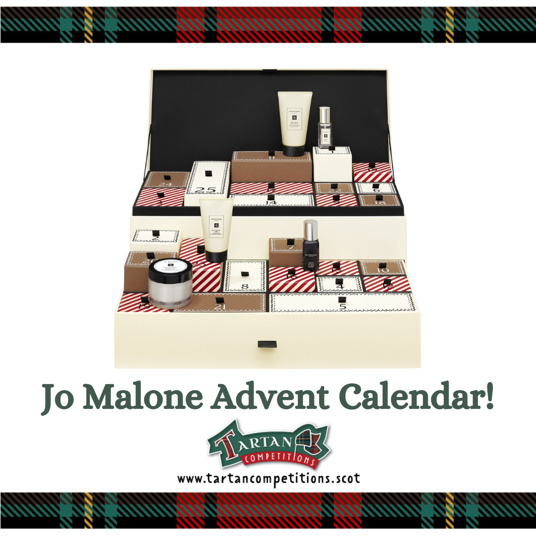 Jo Malone Advent Calendar! Tartan Competitions Ltd