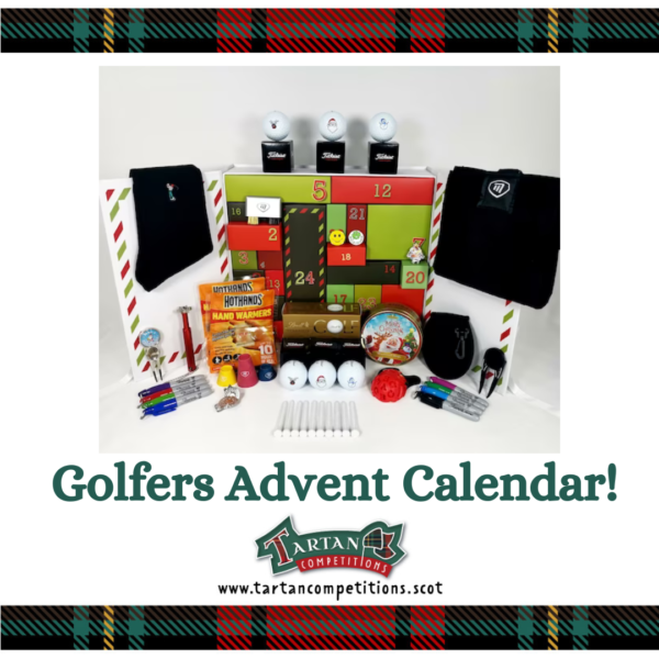 Golfers Advent Calendar! Tartan Competitions Ltd